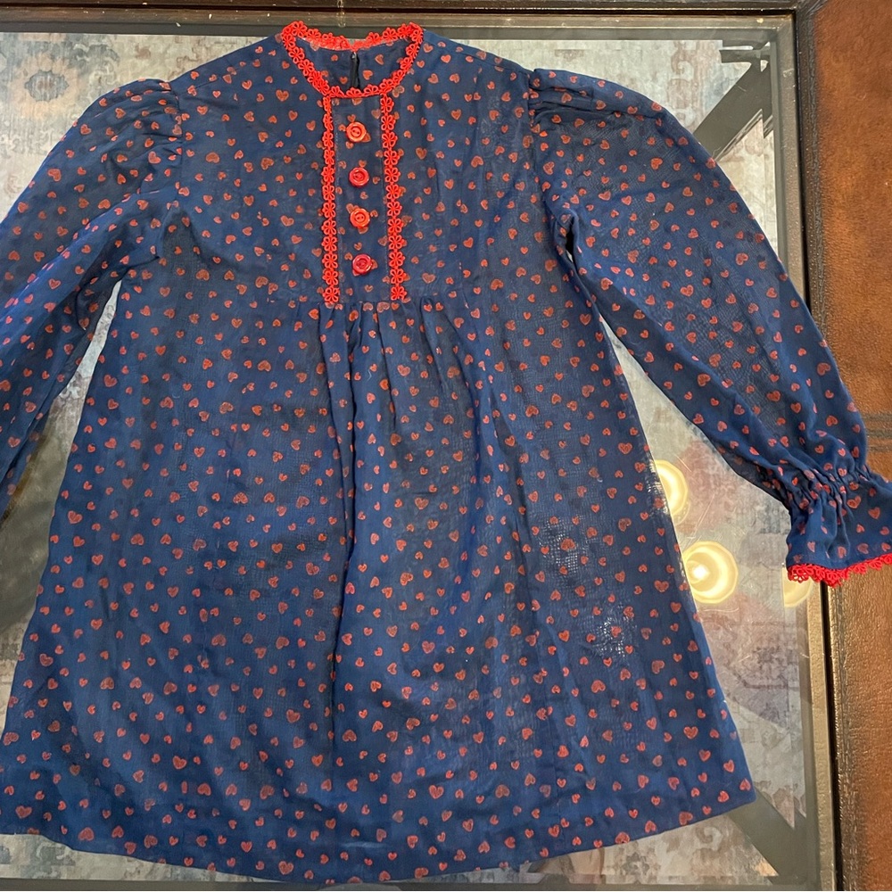 Heart Girls Prairie Dress